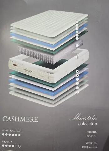 Imagen COLCHON CASHMERE 135X180/190 2